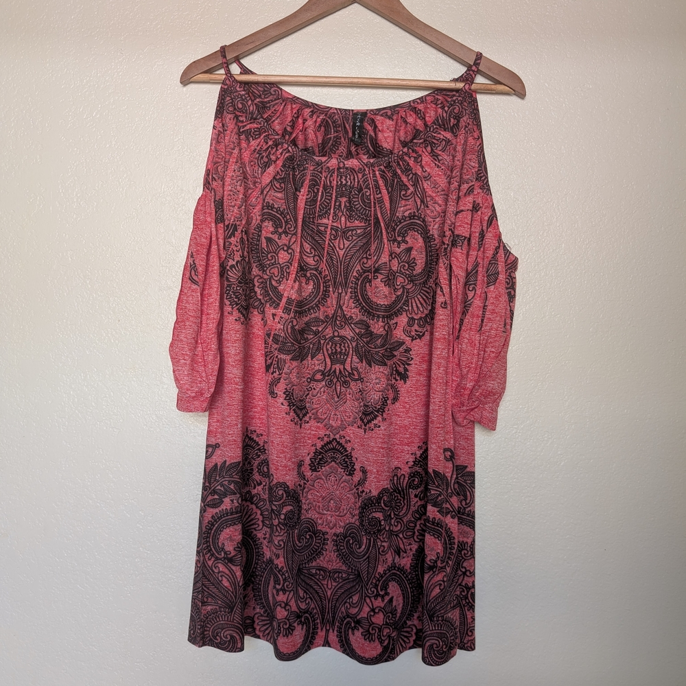 Elegant Pink and Black Women's Blouse
